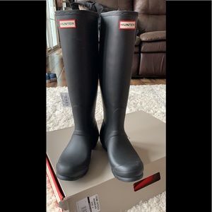 Hunter tall boots